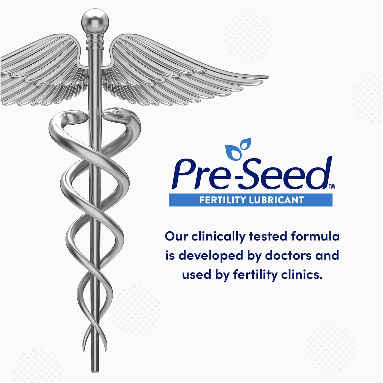 Two-pack of Pre-Seed lubricant with dual tubes