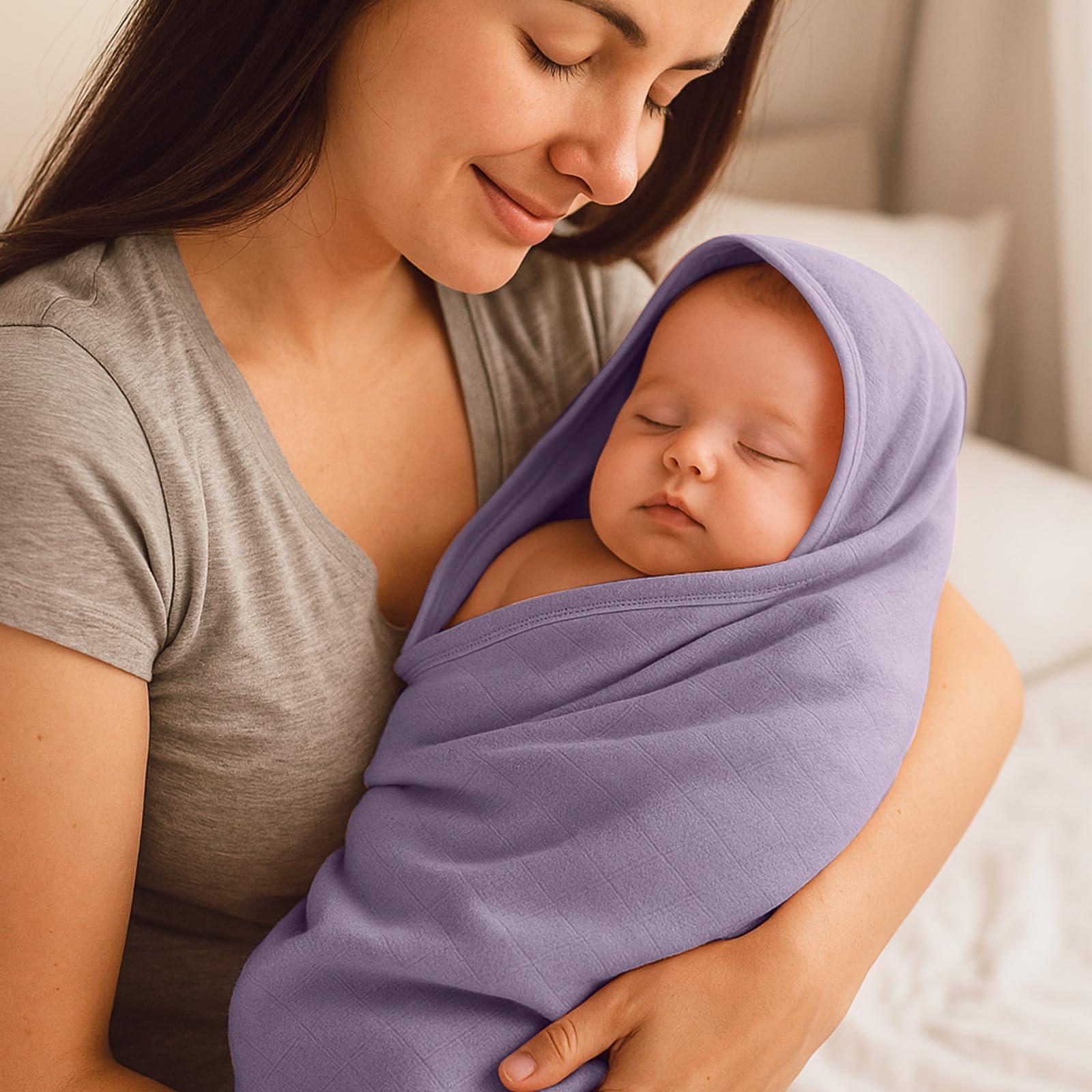 Preboun baby shower gift pack featuring hooded towels.