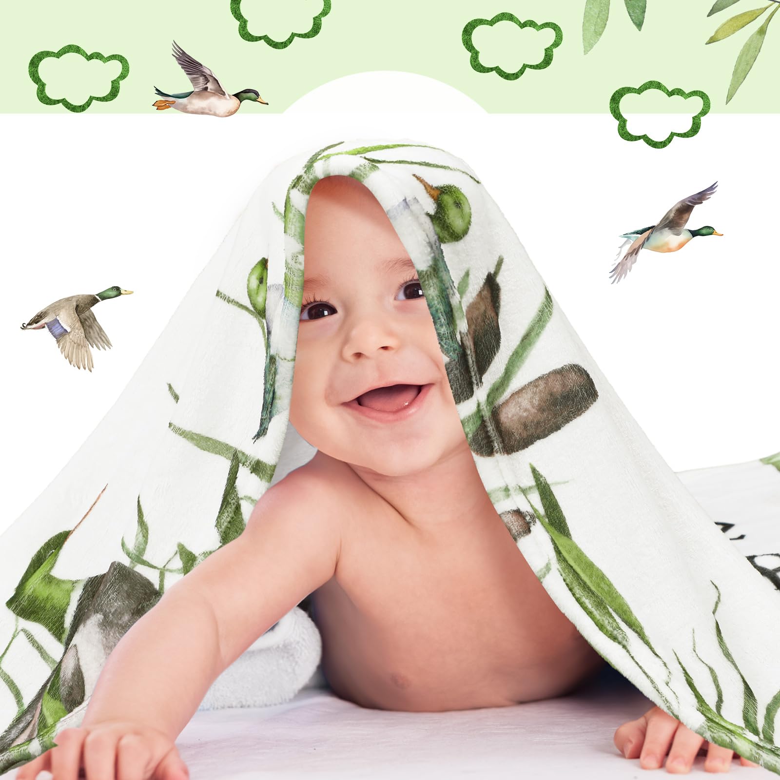 Preboun gift-ready baby blanket makes a thoughtful shower gift.