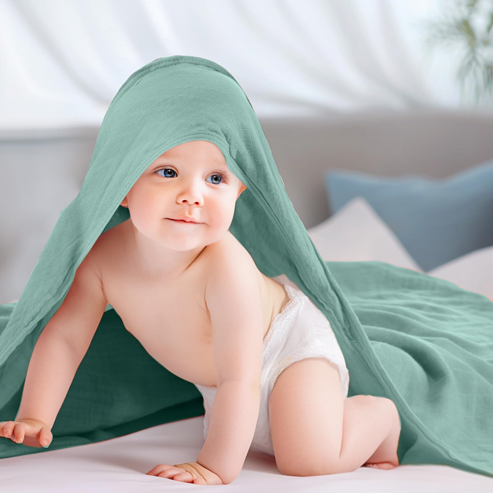 Gift-ready Preboun baby towel set for showers or birthdays