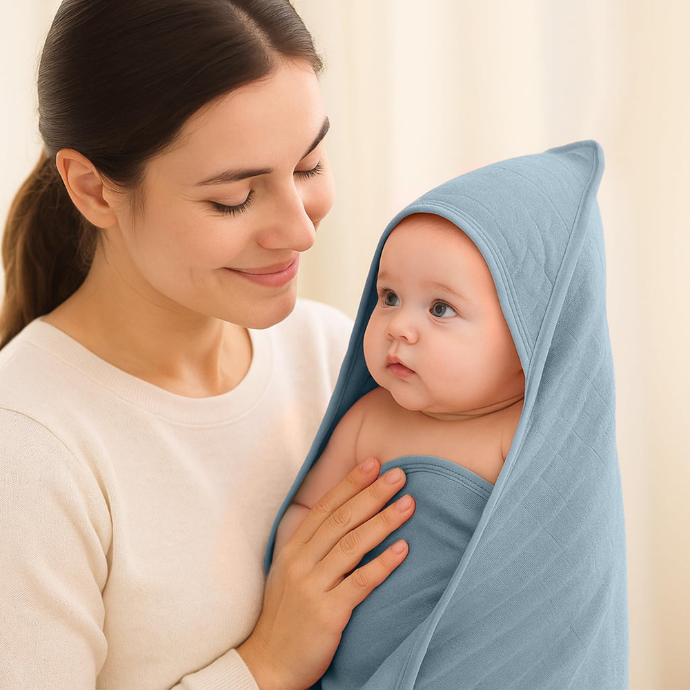 Preboun gift-ready baby towel set ideal for showers and registries.