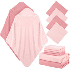Preboun hooded baby towel 32x32 ready to wrap your newborn after bath