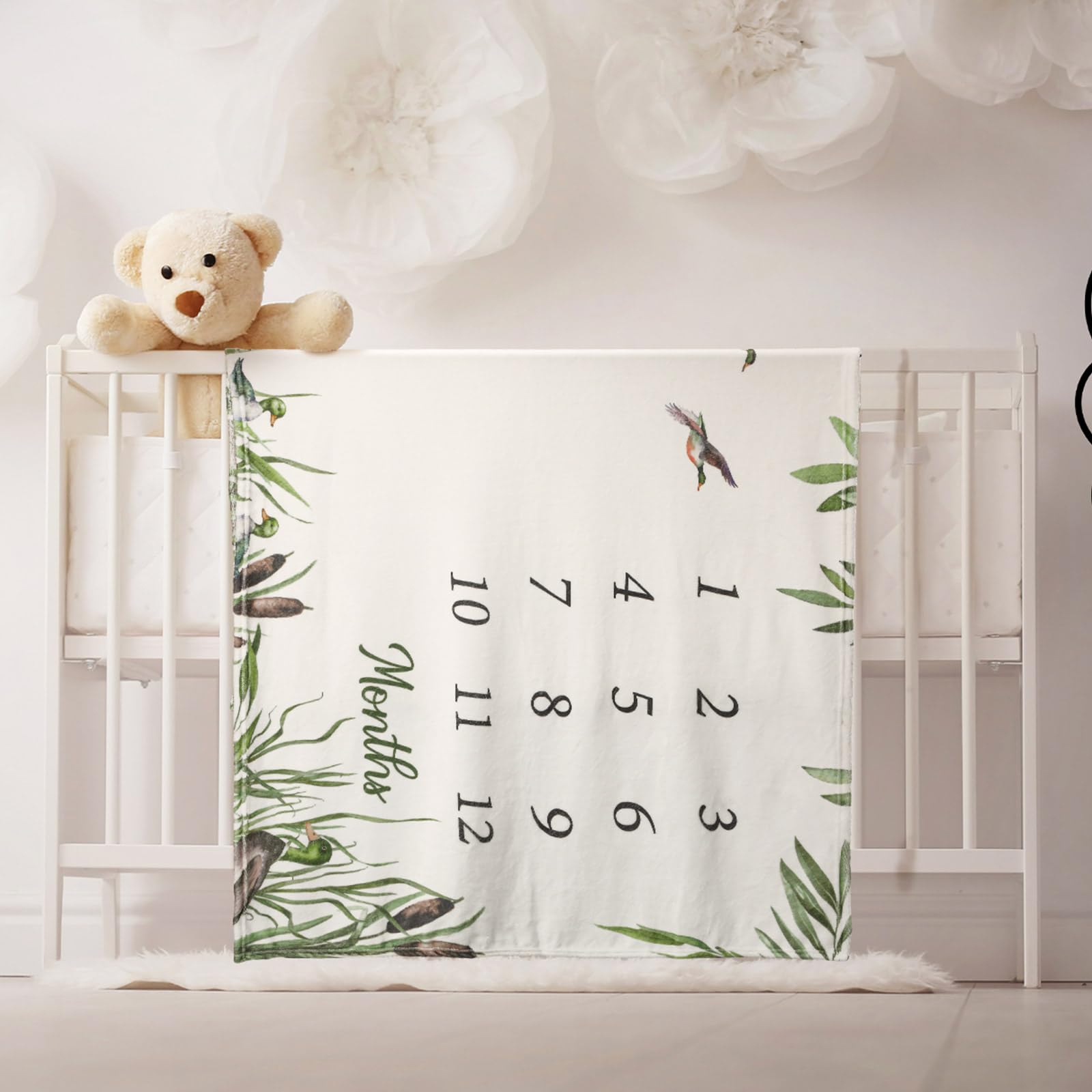 Preboun machine-washable baby blanket for busy parents.