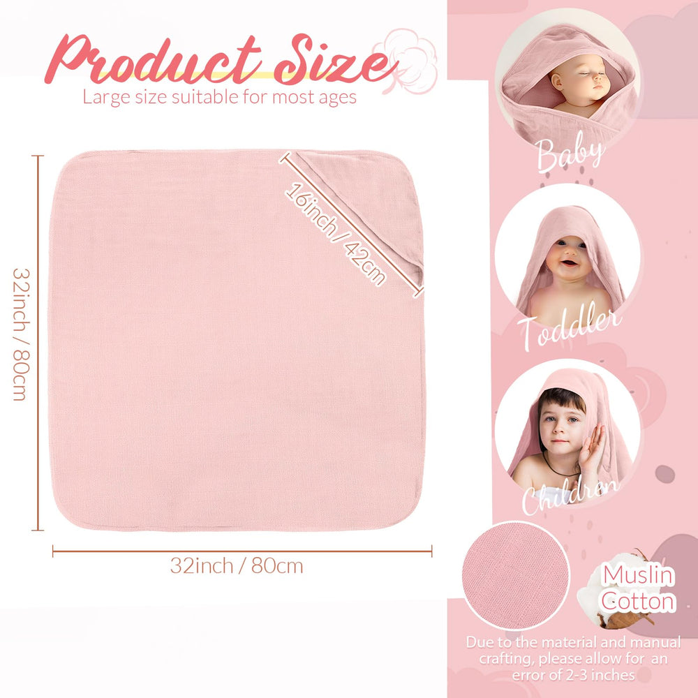 Preboun muslin washcloth 12x12 in ivory, soft and quick-drying for newborns