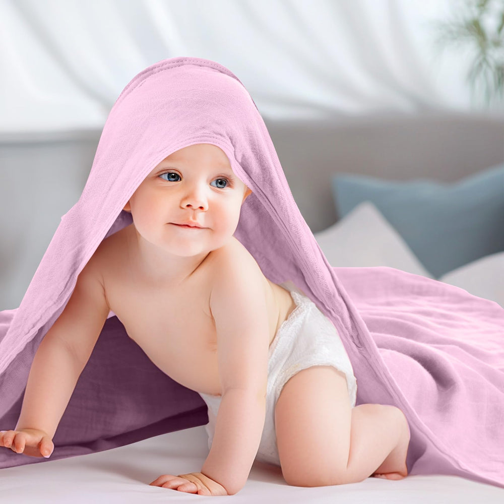 Preboun soft cotton washcloths, durable daily use