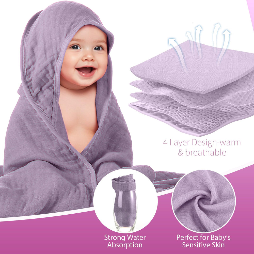 Preboun towel that converts to blanket or swaddle for cuddles.
