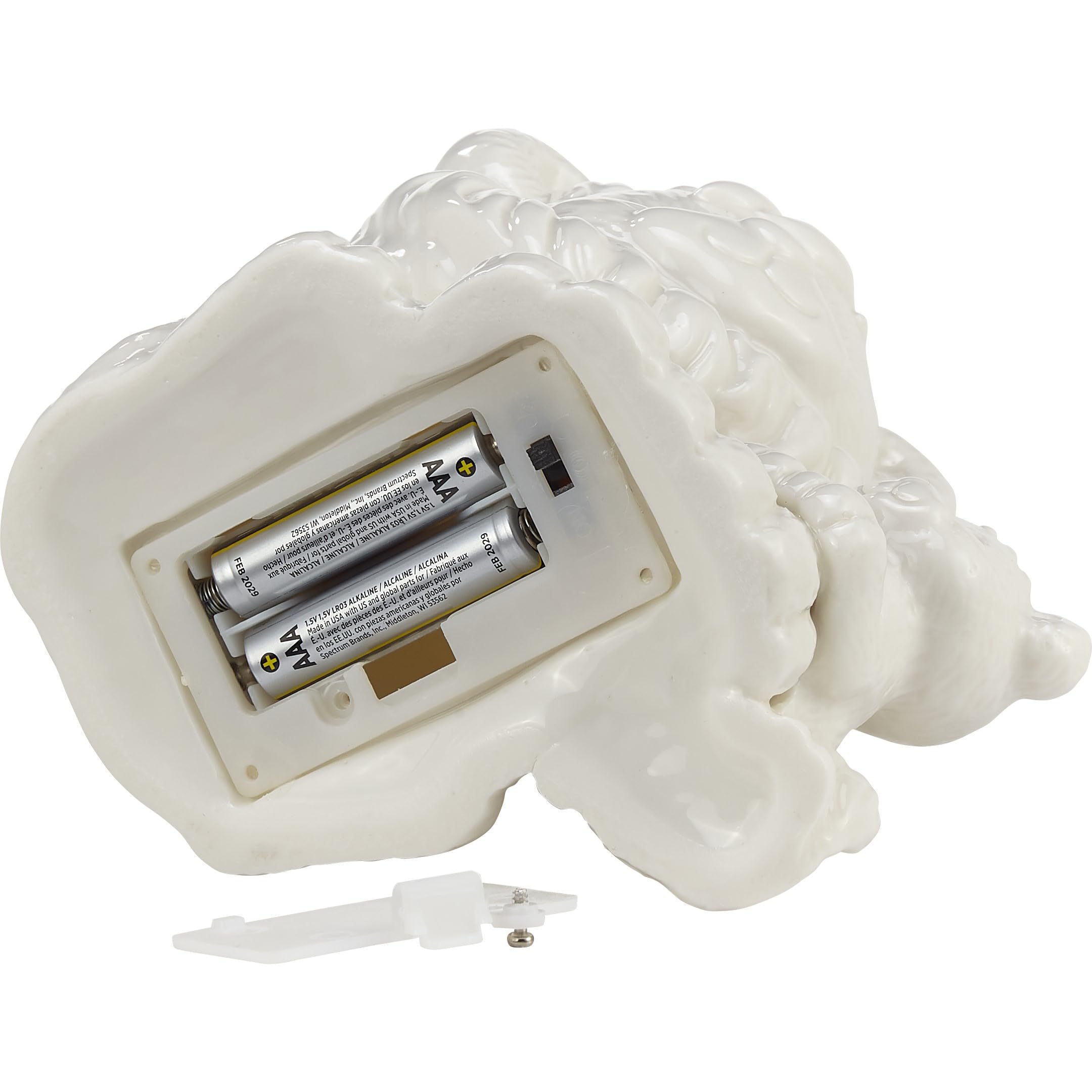 Precious Moments porcelain nightlight sculpture, 5 inches tall, delicate and durable.