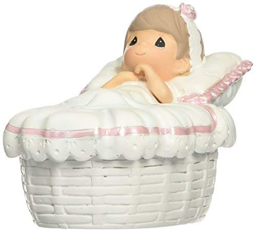 Precious Moments keepsake with bottom personalization space for cherished details.