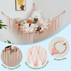 Pretty Jolly boho tassel detail close-up highlighting decorative tassels.