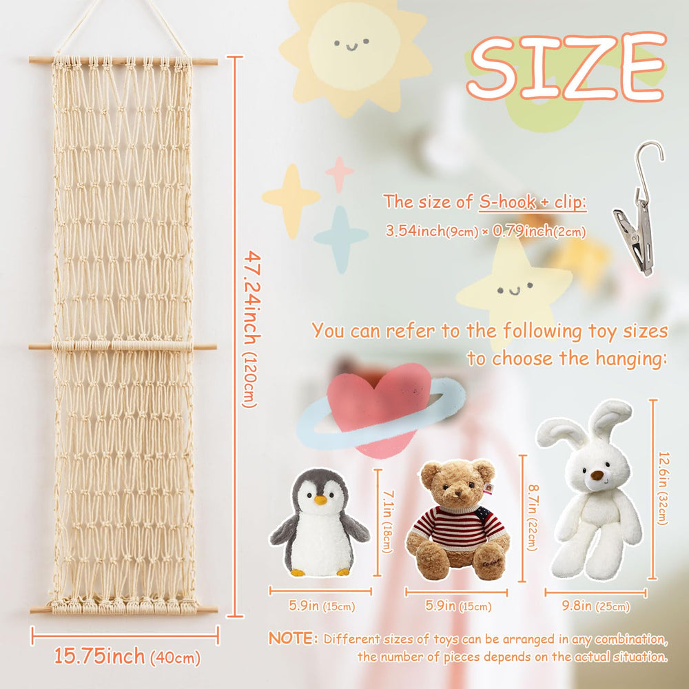 Wall hook installation showing quick setup for nursery decor