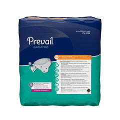 Prevail Bariatric Brief close-up of dual refastening tabs for secure closure.