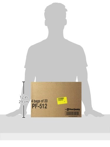 Four packs of 20 per package illustrating great everyday value.