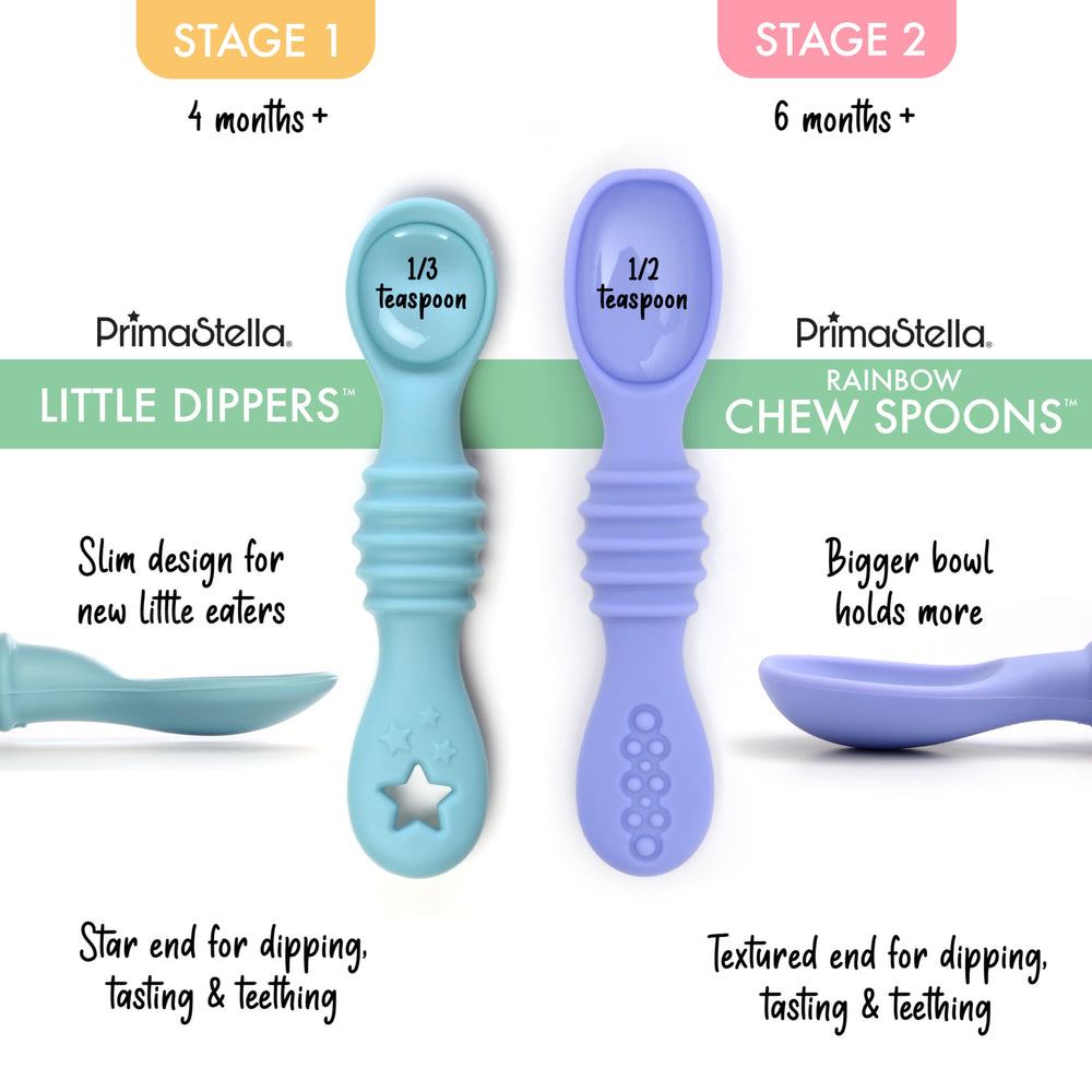 PrimaStella Little Dippers dishwasher-safe icon indicating easy cleaning.