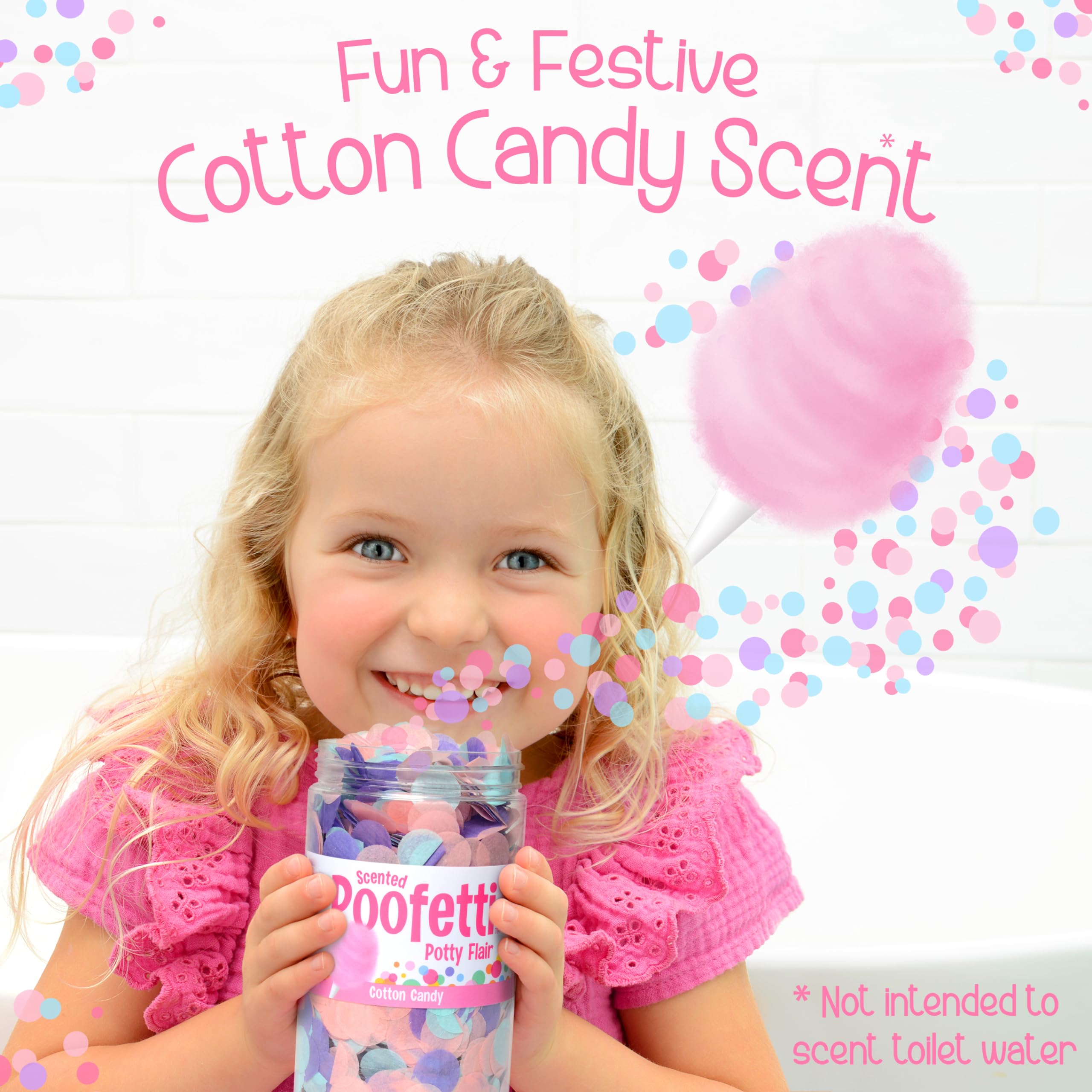 PrimaStella Poofetti Potty Flair is flushable and septic-safe for easy cleanup.
