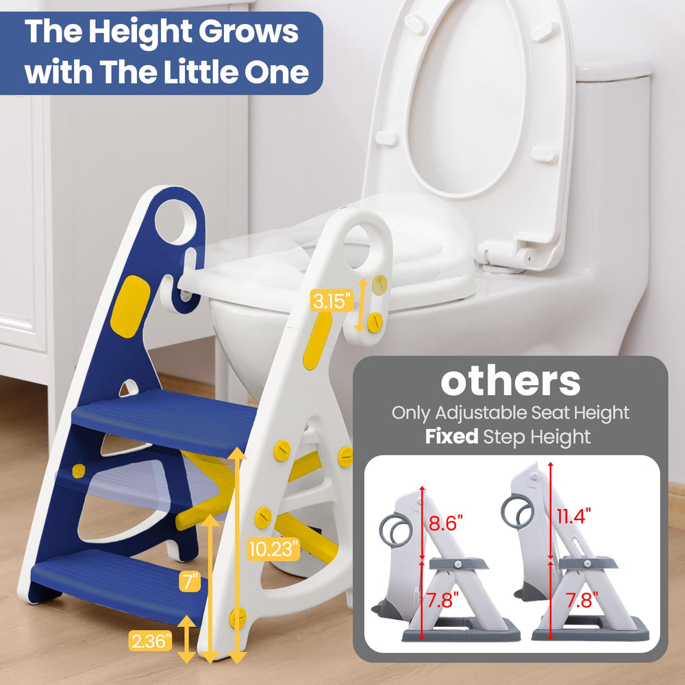 PRIMLECT Potty Seat adjustable height adapts as your child grows