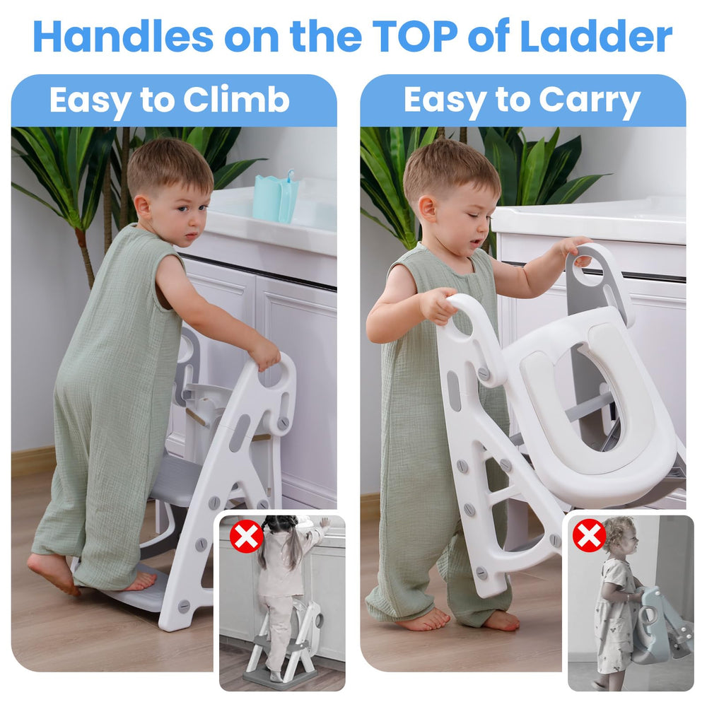 PRIMLECT enlarged pedal provides a larger step for easy sitting and learning independence.
