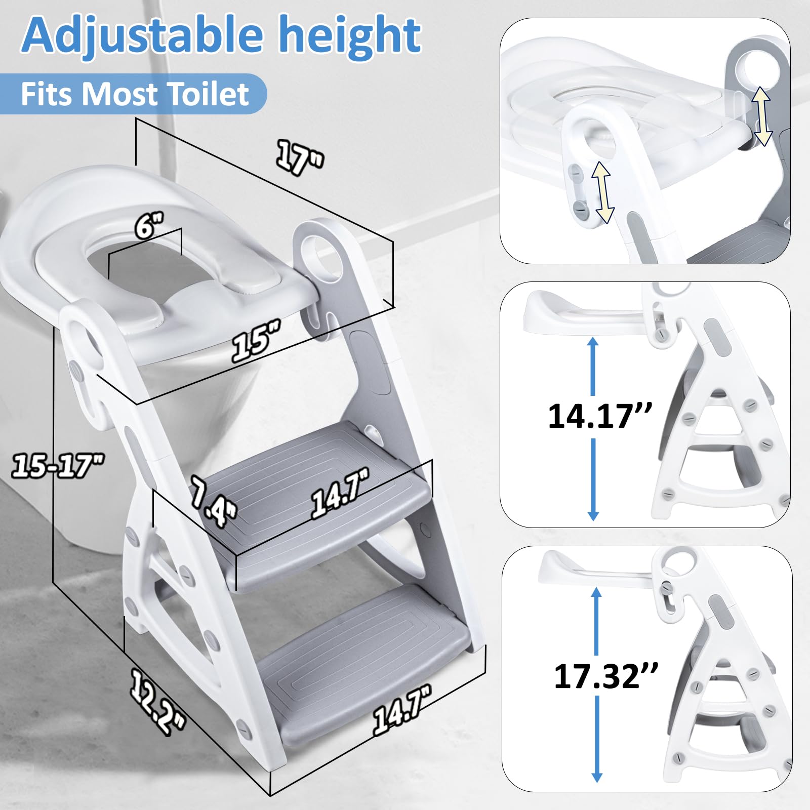 PRIMLECT seat installs on an adult toilet in minutes for independent toddler use.