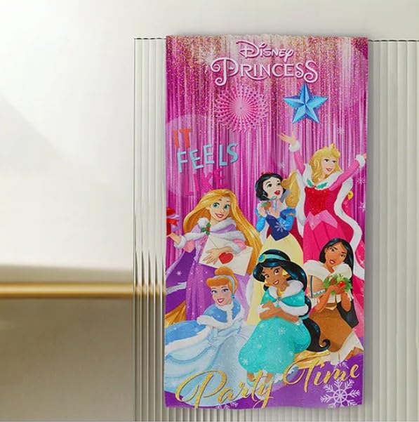 Princess Cinderella Poncho Towel versatile cover worn as poncho.