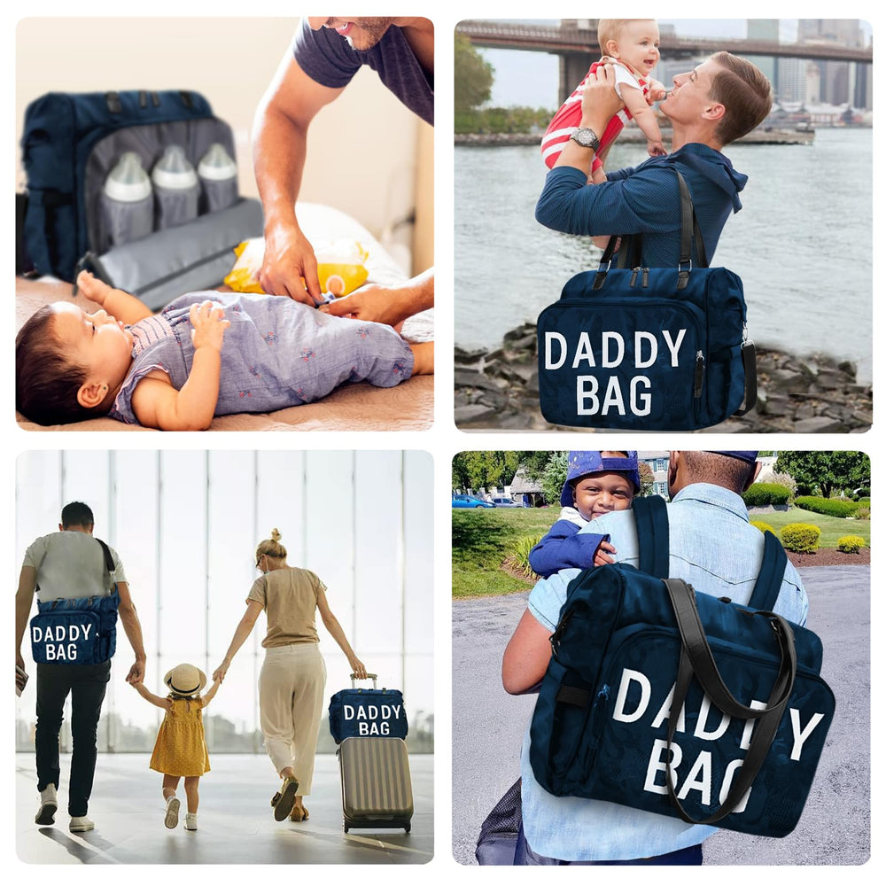 Pripher bag features multiple pockets for organized packing and easy retrieval