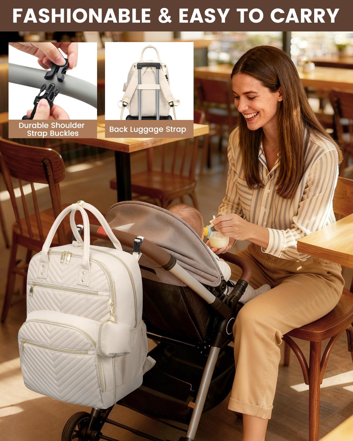 Pritent bag crafted from durable materials for daily use.