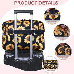 Pritent Diaper Bag Tote stroller clips enable hands-free mobility