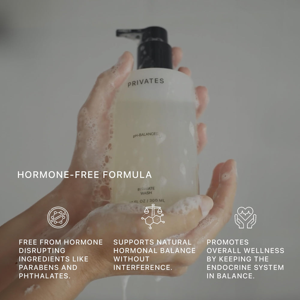 PRIVATES natural ingredients emphasize vegan and cruelty free cleansing