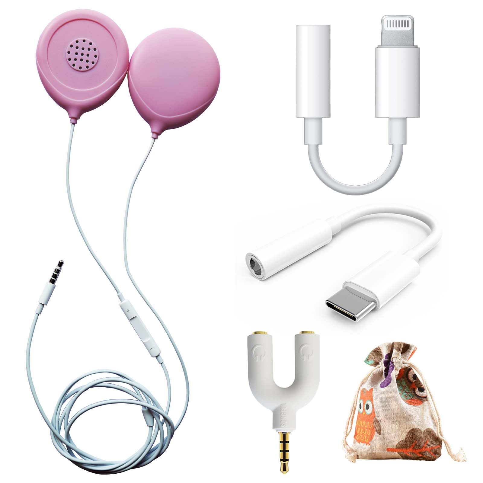 Prnaiev pregnancy belly headphones setup for in-womb music that supports bonding with baby.