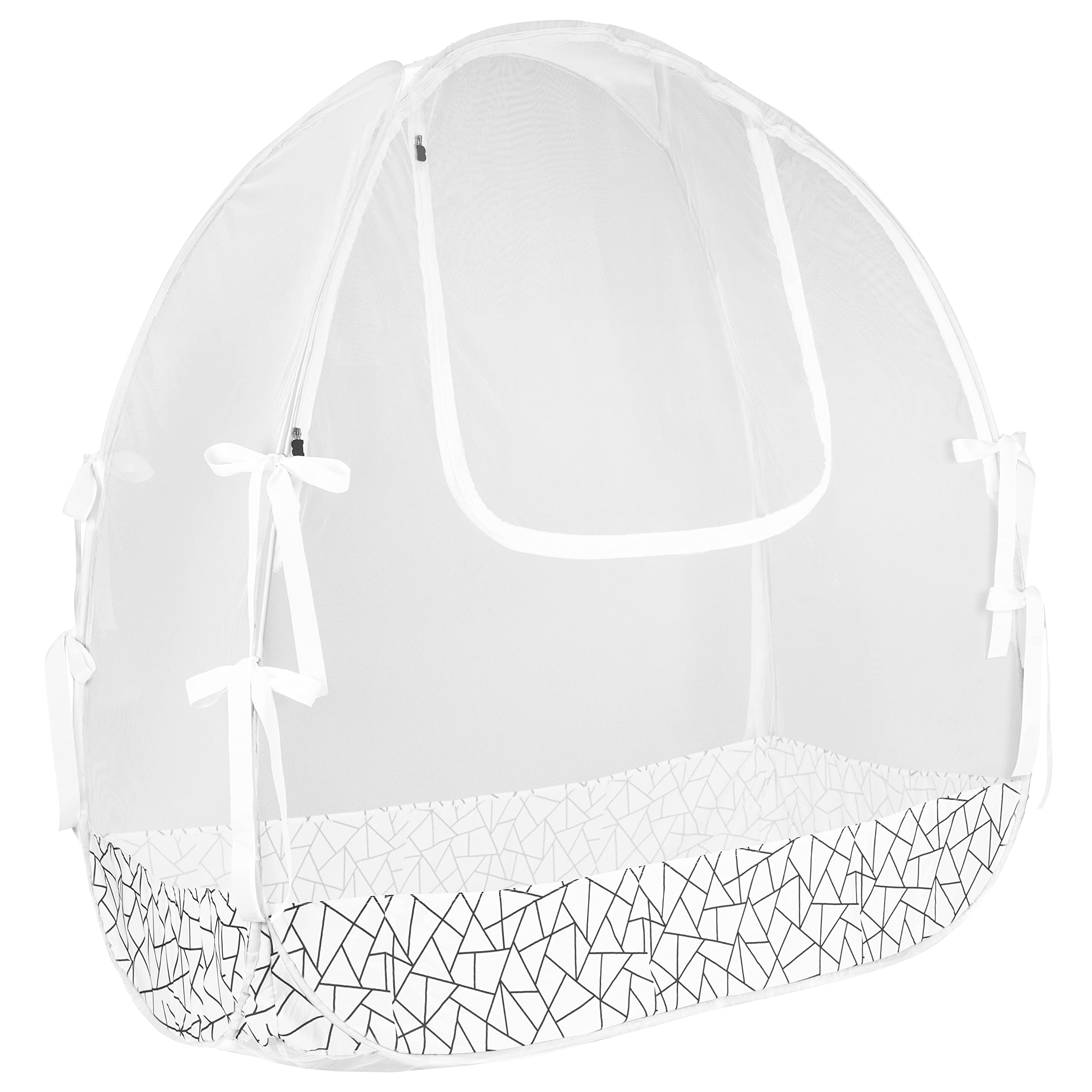 Pro Baby Safety full crib canopy offers secure sleep space.