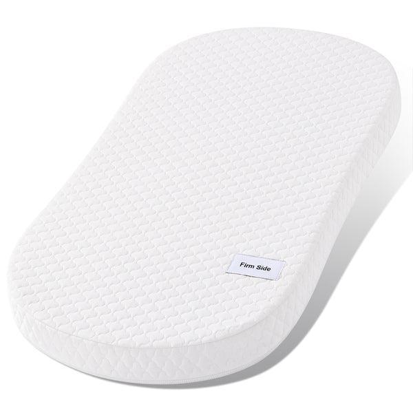 Pro Goleem Baby Bassinet Pad with cloud jacquard cover for soft, breathable naps.
