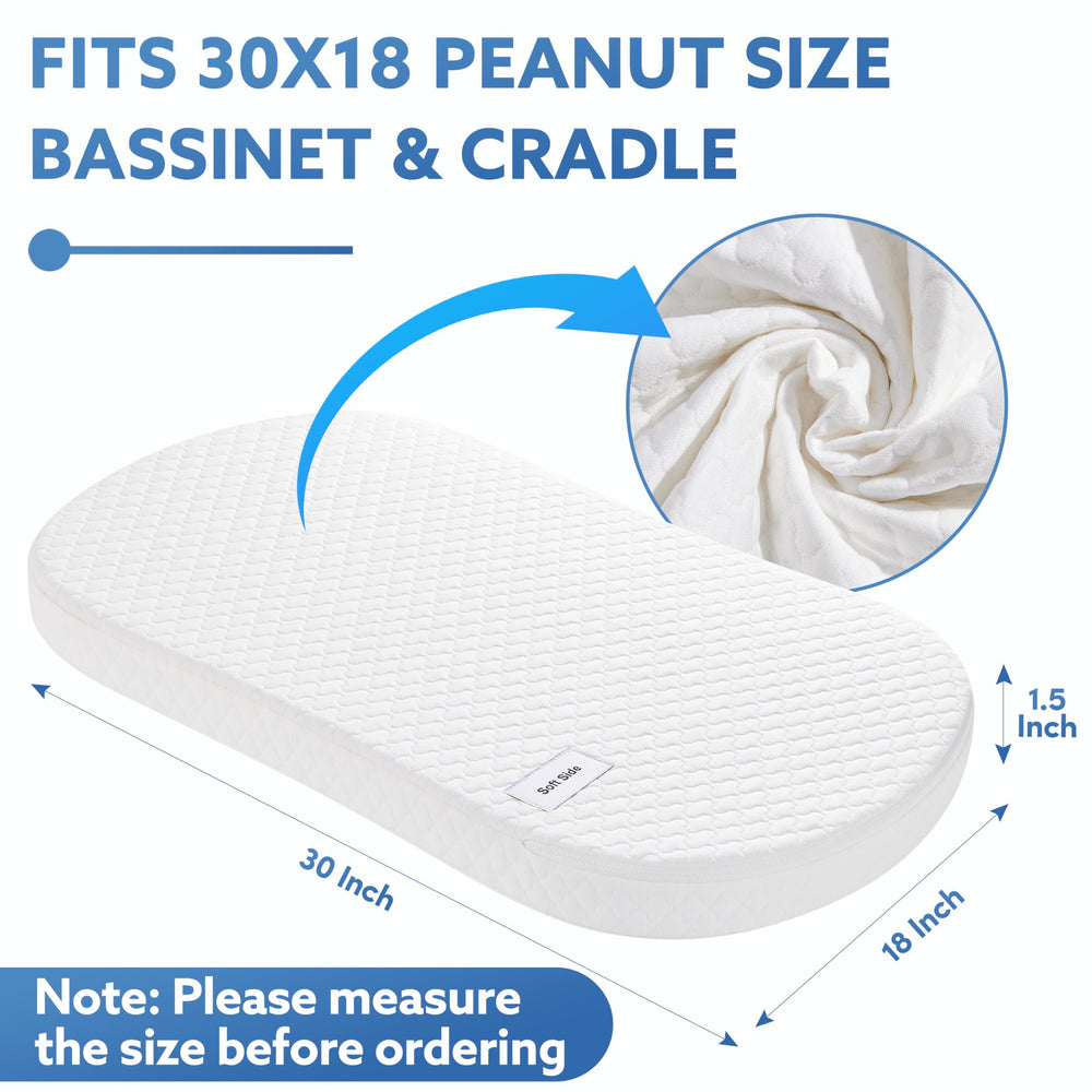 Pro Goleem dual-side core supports newborn comfort with firm surface.