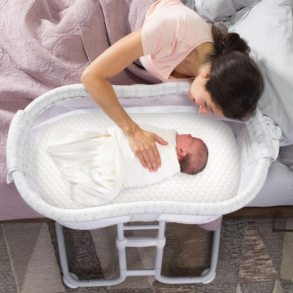 Pro Goleem bassinet pad waterproof barrier protects against leaks during sleep.