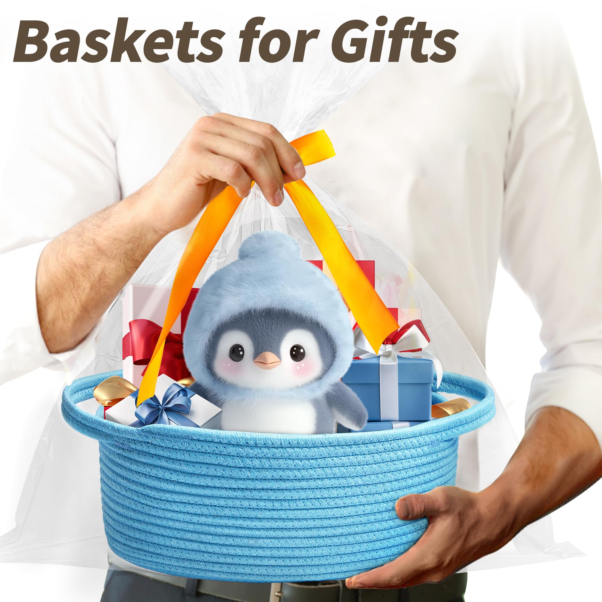 Pro Goleem bedside organizer basket keeps essentials neatly within reach
