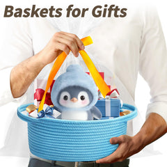 Pro Goleem bedside organizer basket keeps essentials neatly within reach