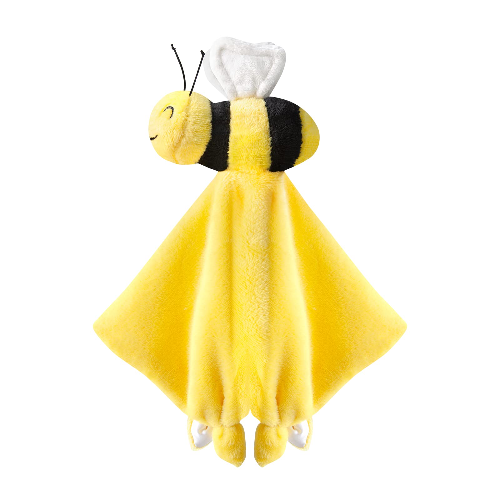 Pro Goleem Bee Lovey soft security blanket yellow for peaceful naps.