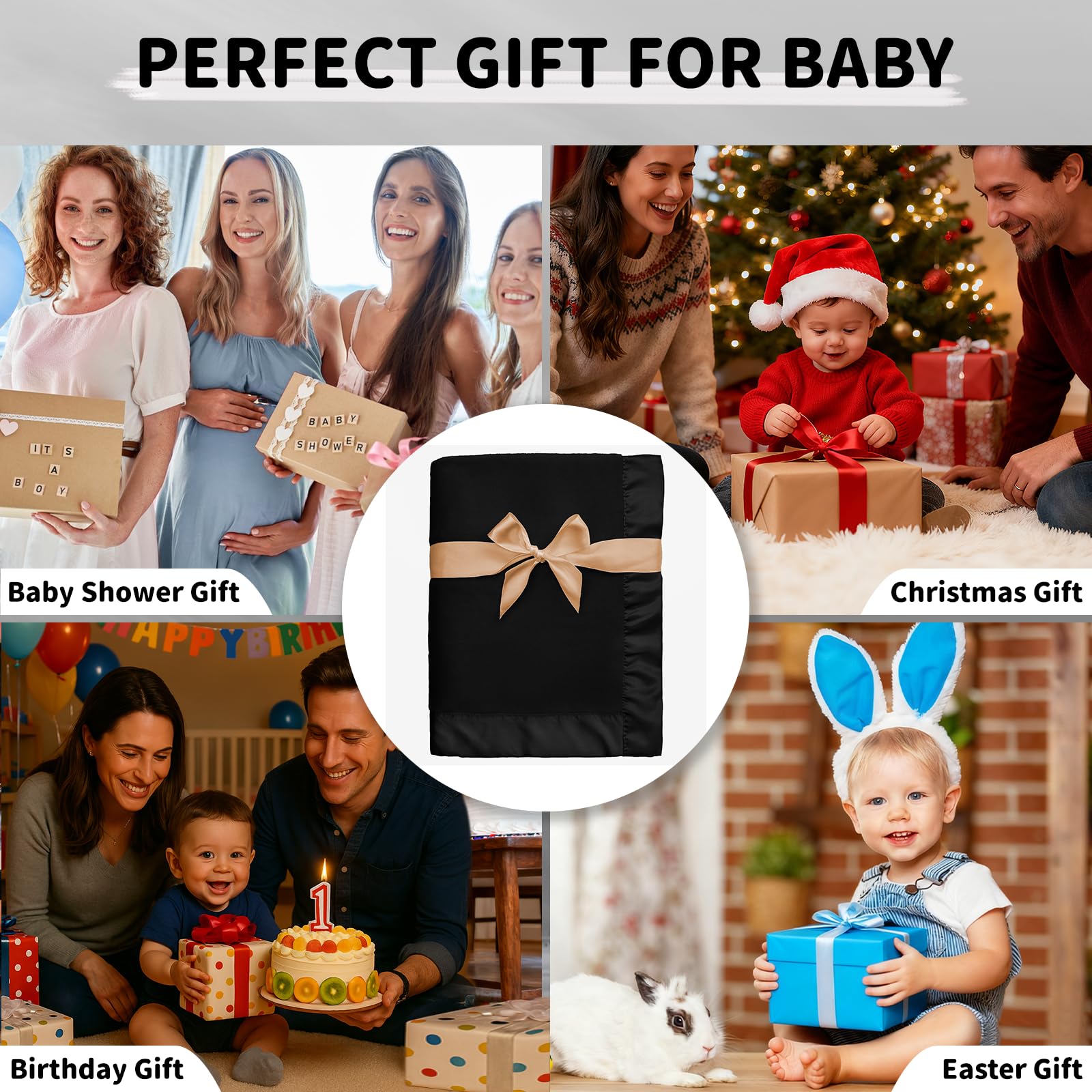 Pro Goleem crib-snuggle blanket for nap time and comfort