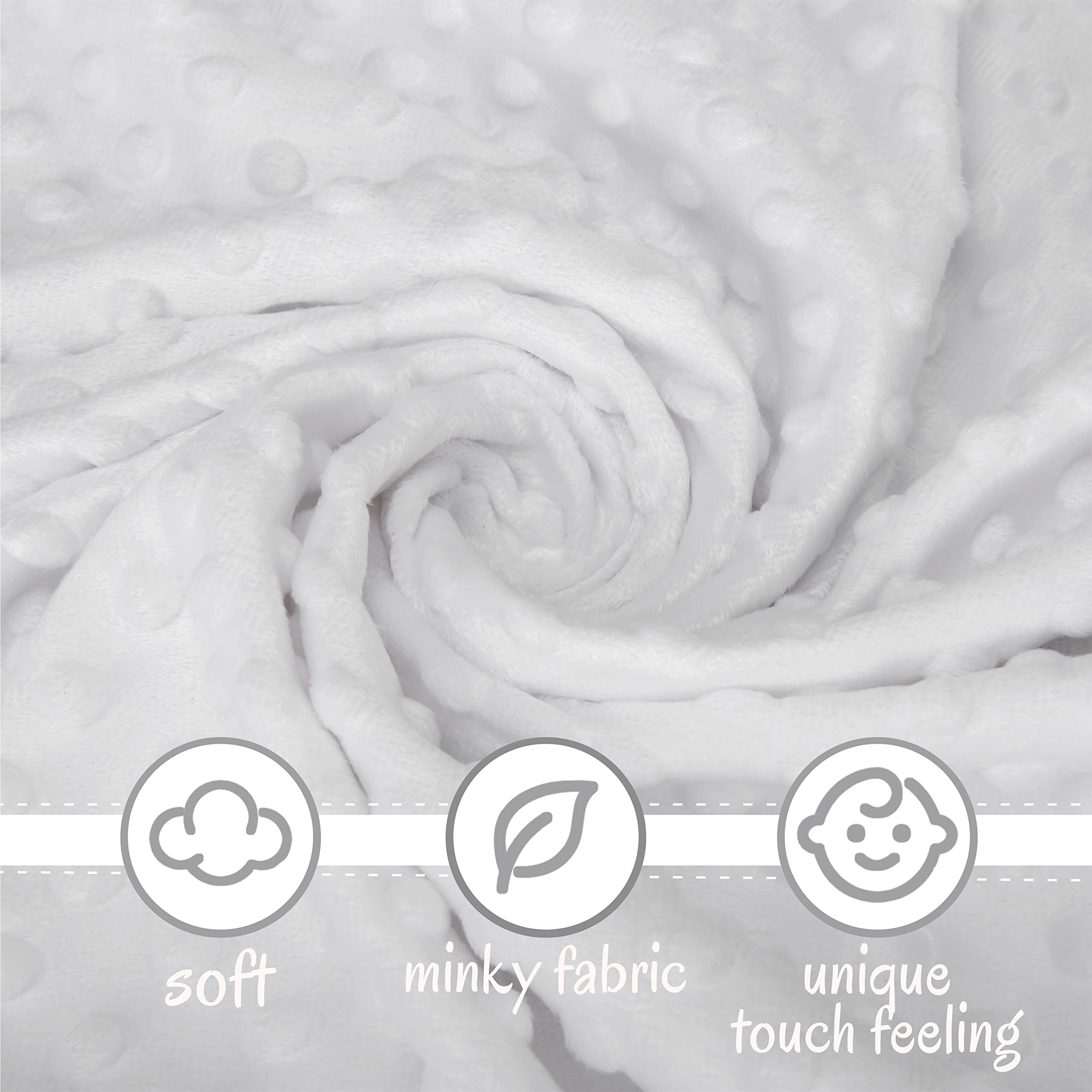 Baby snuggle toy from Pro Goleem Cow Security Blanket for bedtime routines