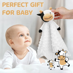 Gift-ready packaging for Pro Goleem Cow Security Blanket, ideal newborn gift