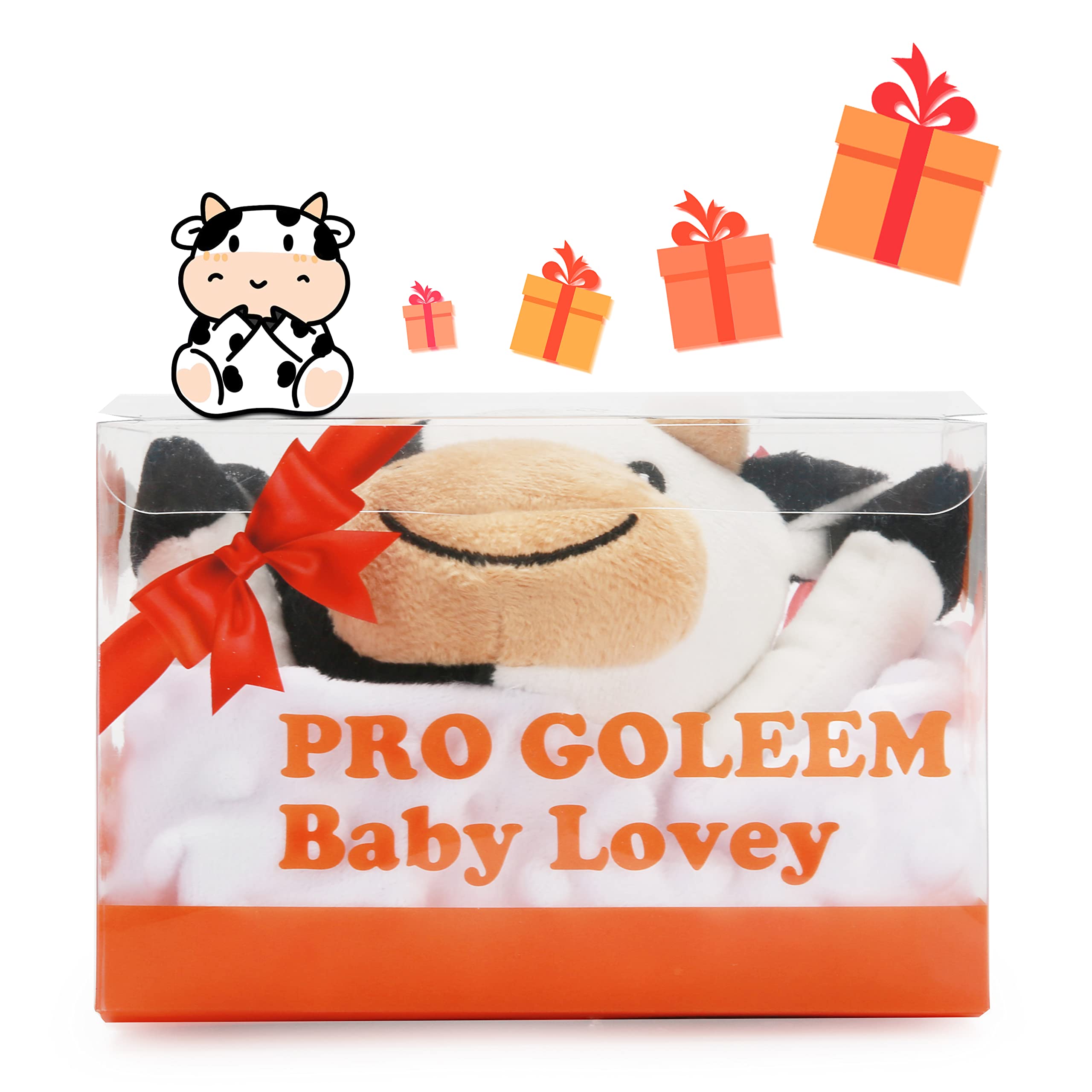 Pro Goleem Cow Security Blanket makes a perfect newborn gift idea