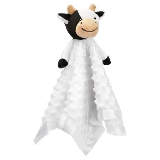 Soothing visuals of Pro Goleem Cow Security Blanket invite calm during naptime