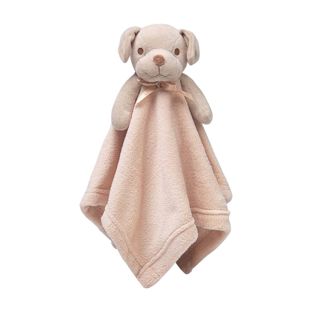 Pro Goleem dog security blanket with brown 16-inch lovey for nap-time comfort.