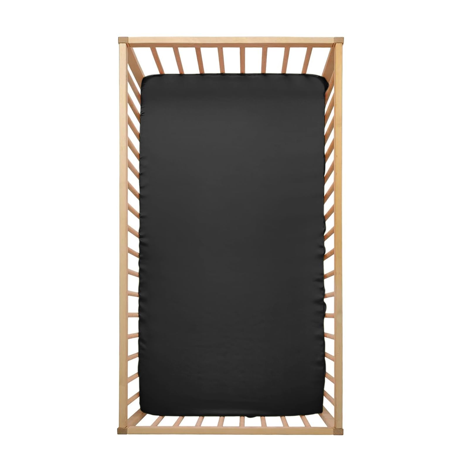 Pro Goleem crib sheet with fully elastic bottom for security.