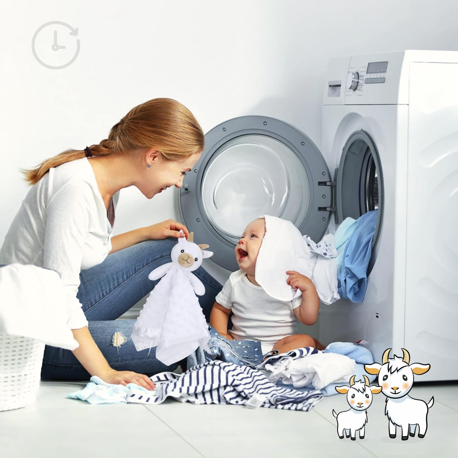 Pro Goleem Goat Lovey machine washable care