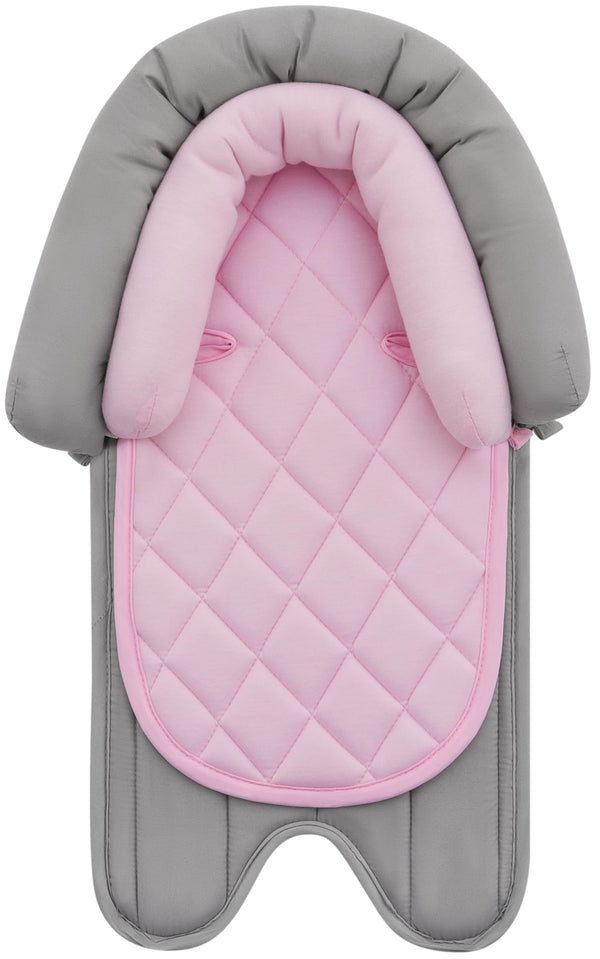 Pro Goleem infant head support for car seat with plush comfort and neck stabilization