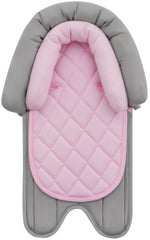 Pro Goleem infant head support for car seat with plush comfort and neck stabilization