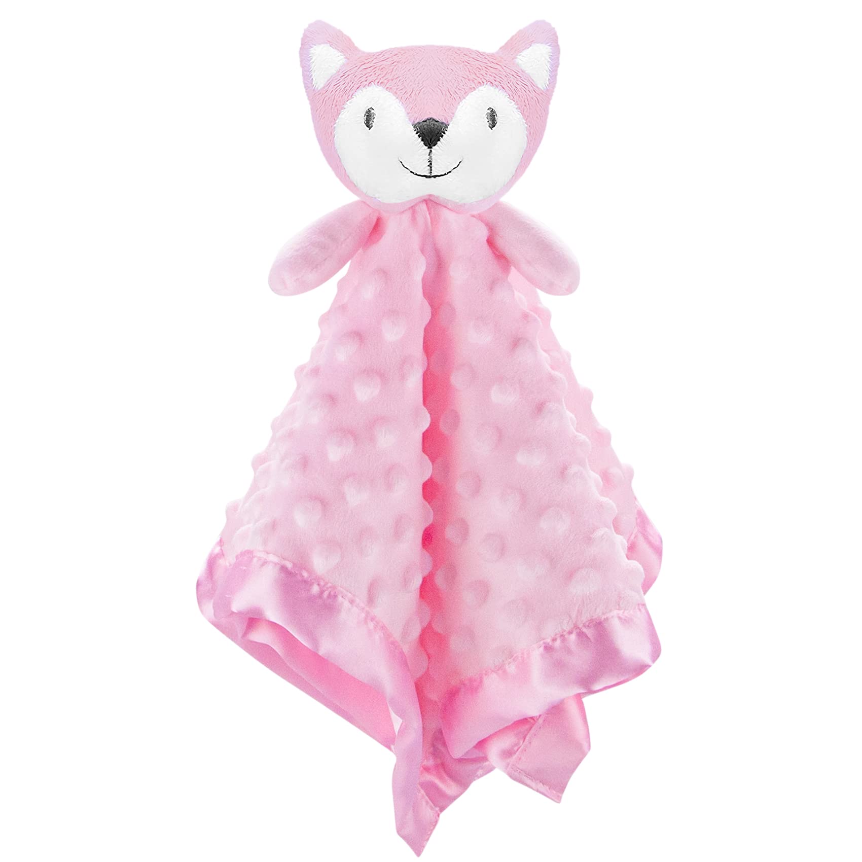 Pro Goleem Loveys pink fox 16-inch plush for soothing bedtime comfort.