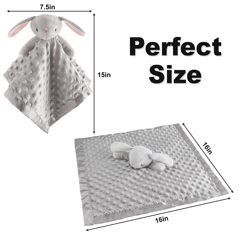 Pro Goleem Loveys Grey Bunny OEKO-TEX certified safety with softness