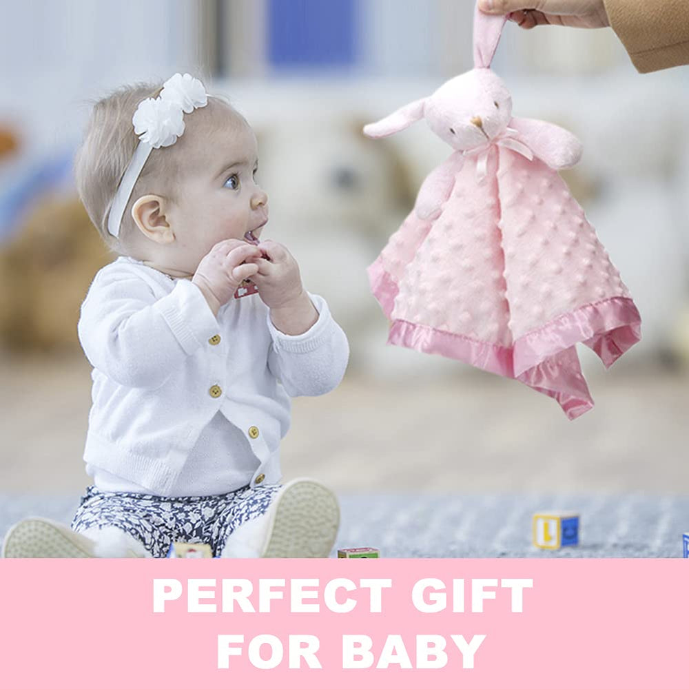 Pro Goleem Bunny Lovey plush texture highlights safe materials
