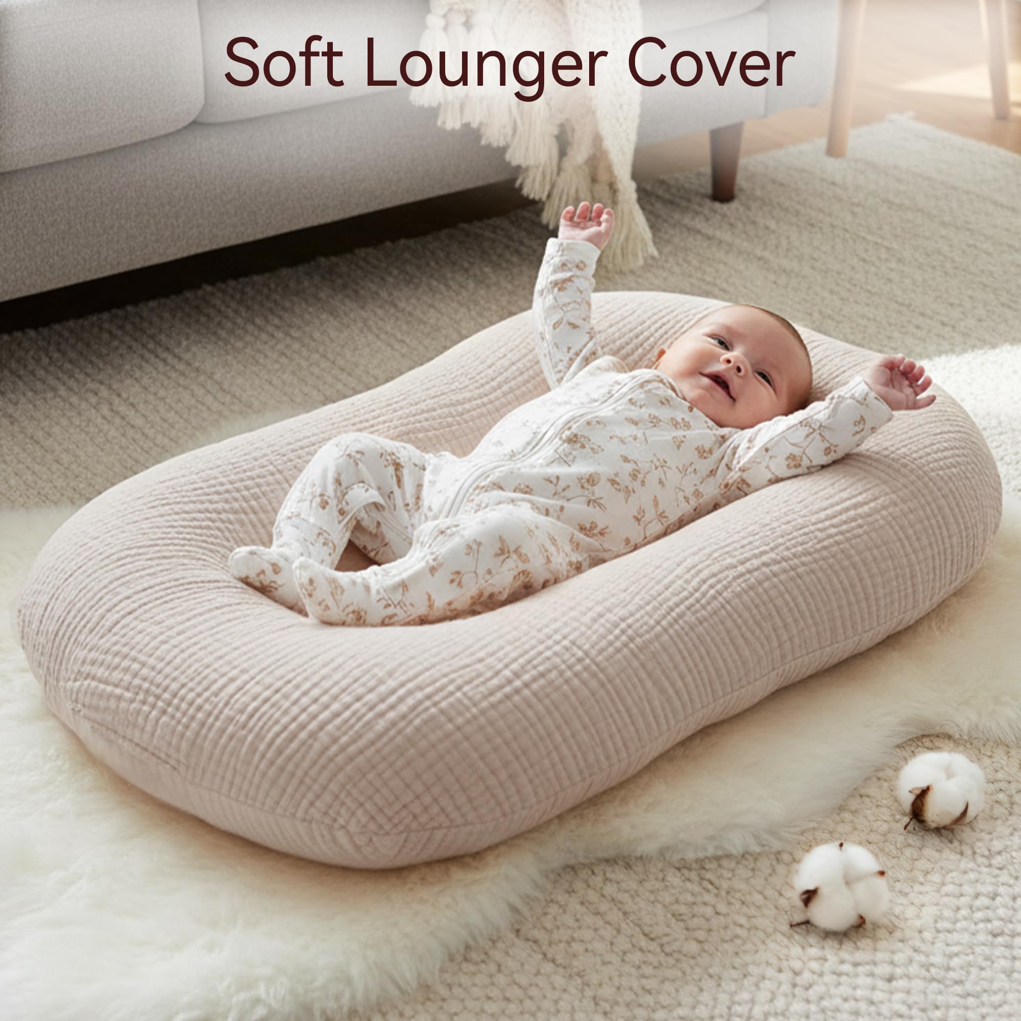 Pro Goleem machine washable lounger cover stays colorfast after many washes.
