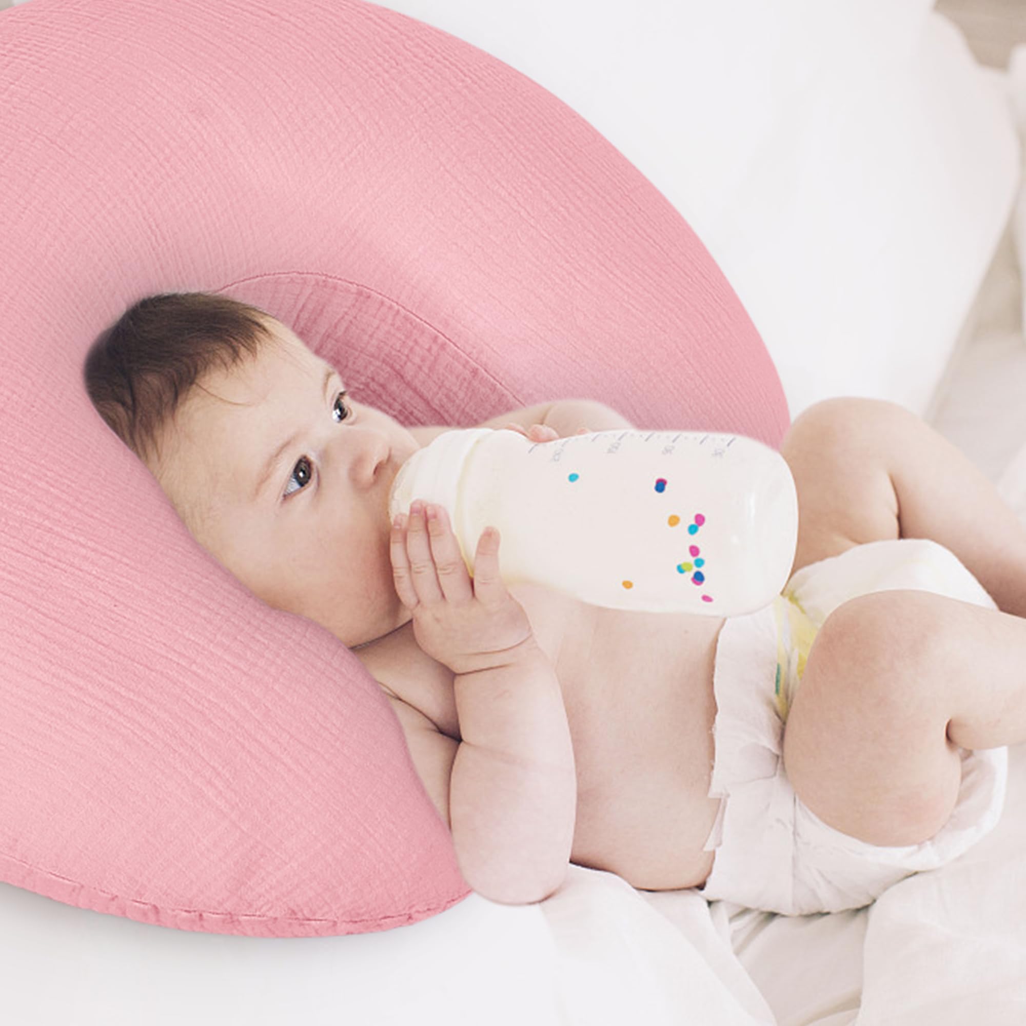 Pro Goleem cover fits Boppy-style pillows for versatile use.