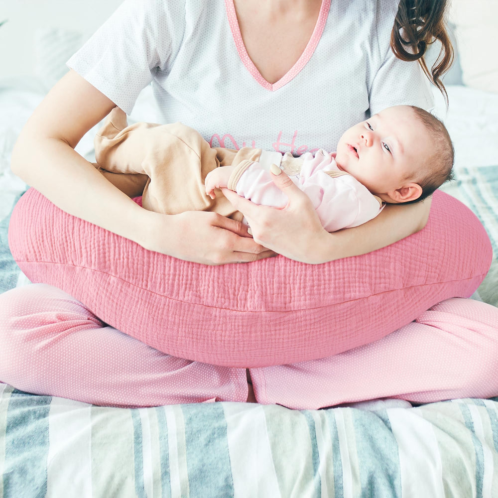 Pro Goleem muslin cotton cover shows breathable texture and smooth touch.